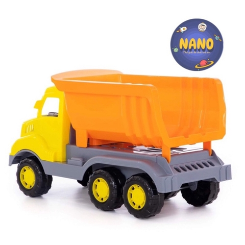 Xe tải chờ hàng size ĐẠI dài 59cm hàng nhựa Châu Âu PLs-37336-Hàng cao cấp(Ảnh thật)