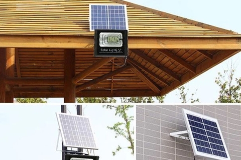 Đèn pha led năng lượng mặt trời siêu sáng - Giải pháp tiết kiệm điện và an toàn