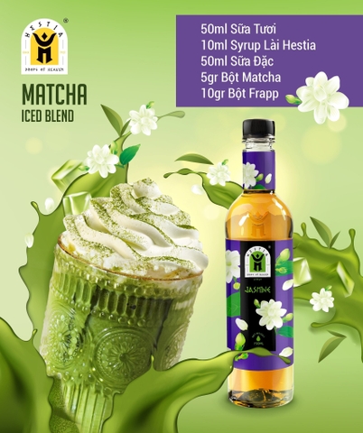 MỘT SỐ CÔNG THỨC DÀNH CHO SYRUP HESTIA