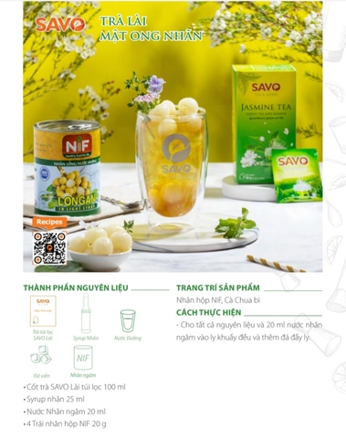 TRÀ LÀI MẬT ONG NHÃN