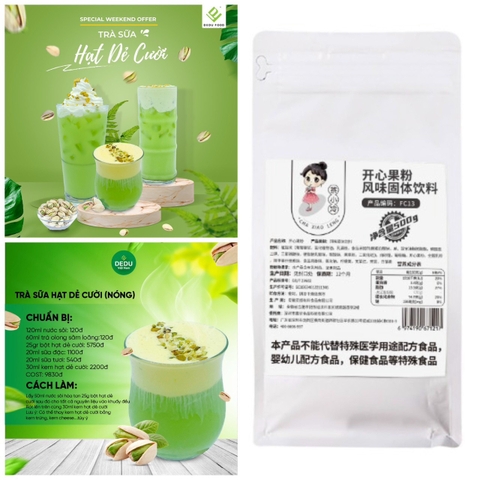 TRÀ SỮA HẠT DẺ CƯỜI NÓNG