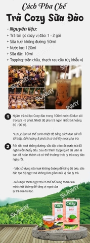 TRÀ COZY SỮA ĐÀO