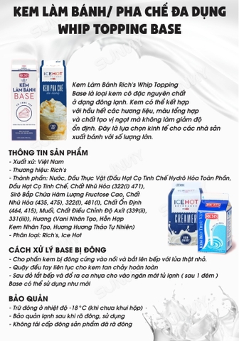 LÀM KEM TƯƠI TỪ BASE, CỰC ĐƠN GIẢN !!