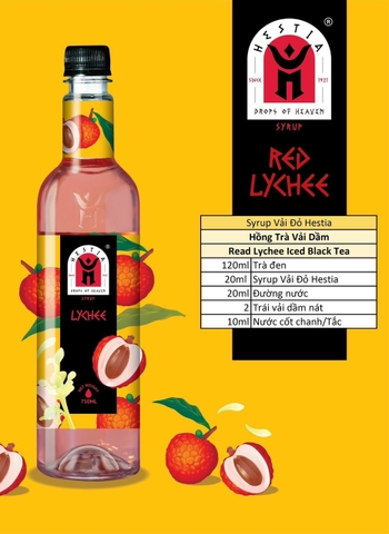 MỘT SỐ CÔNG THỨC DÀNH CHO SYRUP HESTIA