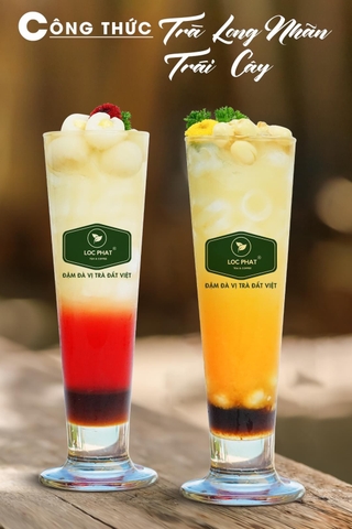 TRÀ LONG NHÃN TRÁI CÂY