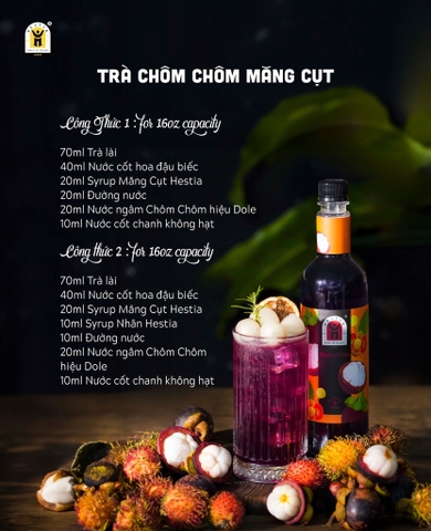 TRÀ CHÔM CHÔM MĂNG CỤT
