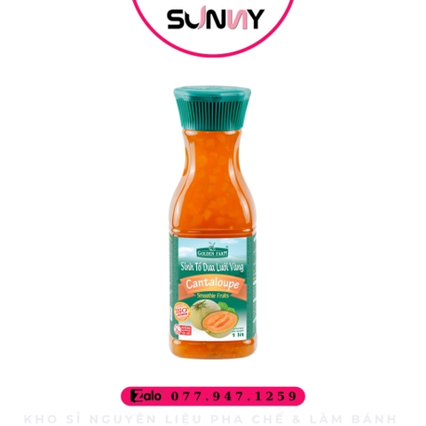 SINH TỐ GOLDEN FARM - DƯA LƯỚI VÀNG