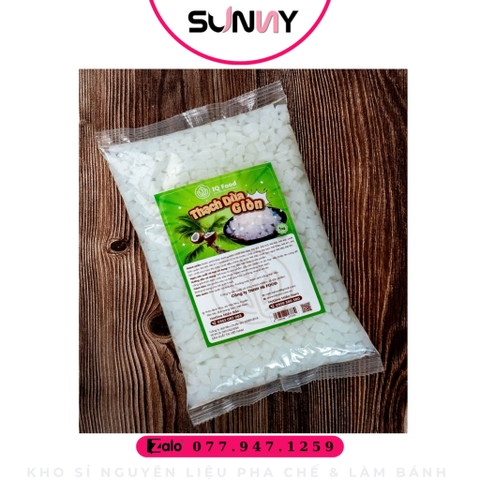 THẠCH DỪA GIÒN IQ FOOD ( 1KG ) | THÙNG 12 GÓI