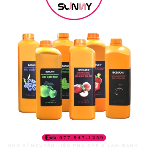 SYRUP - BODOU - DÂU