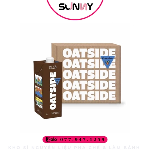 SỮA YẾN MẠCH OATSIDE BARISTA BLEND ( SOCOLA ) | THÙNG 6 HỘP