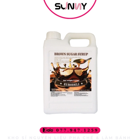 SYRUP EURODELI - ĐƯỜNG ĐEN