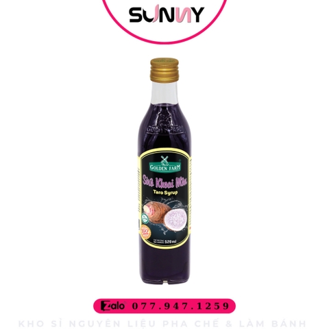 SIRO GOLDEN FARM - KHOAI MÔN ( 520ML )