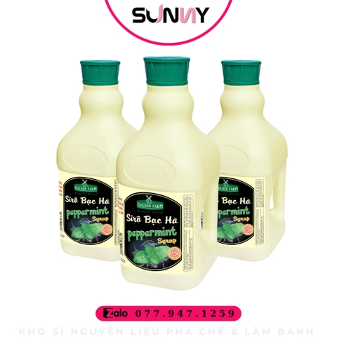 SIRO GOLDEN FARM - BẠC HÀ ( 2L ) | THÙNG 6 CHAI