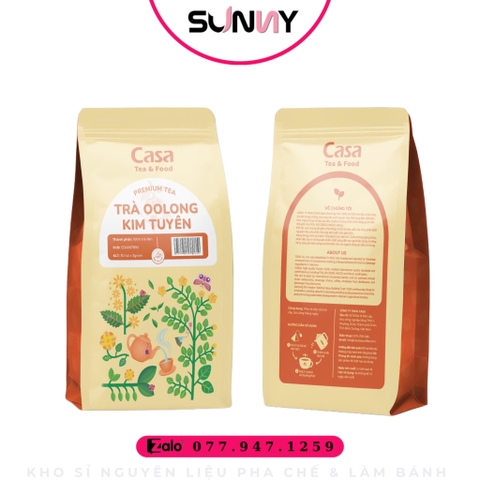 TRÀ TÚI LỌC OOLONG KIM TUYÊN CASA