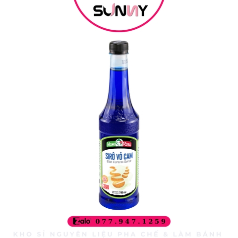 SIRO MAMA ROSA - BLUE CURACAO ( VỎ CAM XANH )