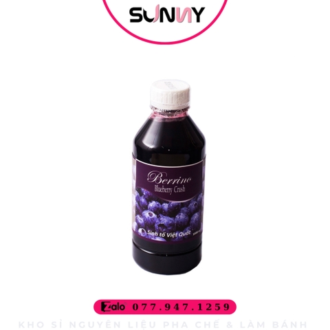 SINH TỐ BERRINO - VIỆT QUẤT