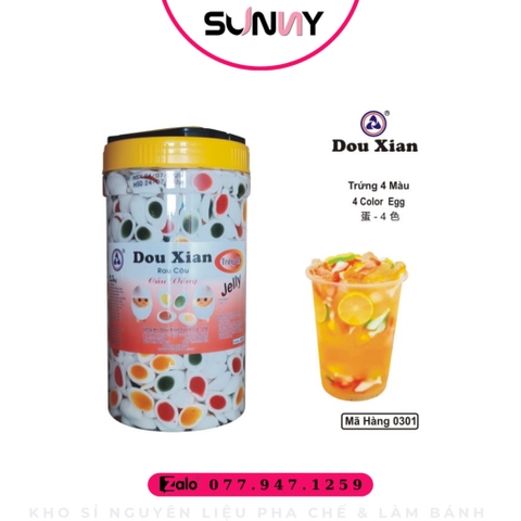 THẠCH TRỨNG DOUXIAN ( 4 MÀU )