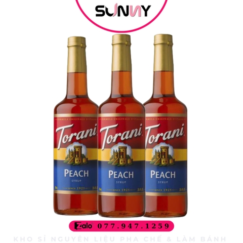 SYRUP TORANI - PEACH ( ĐÀO )
