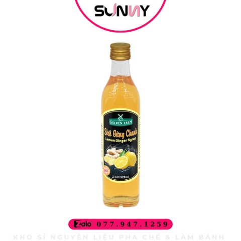 SIRO GOLDEN FARM GỪNG CHANH ( 520ML )