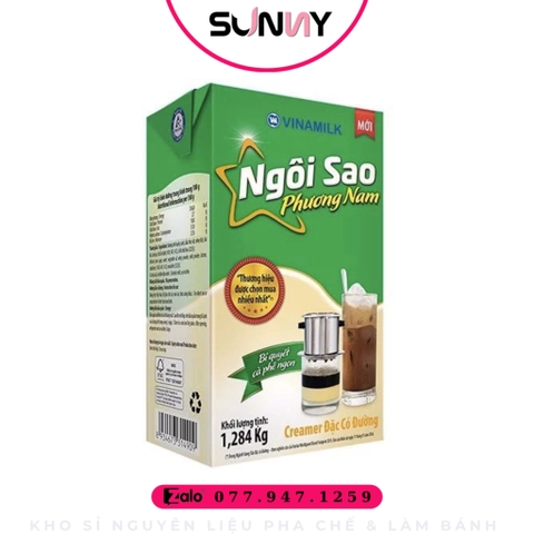 SỮA ĐẶC - NGÔI SAO PHƯƠNG NAM - HỘP GIẤY ( 1.2KG )