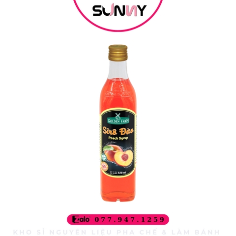 SIRO GOLDEN FARM - ĐÀO ( 520ML )