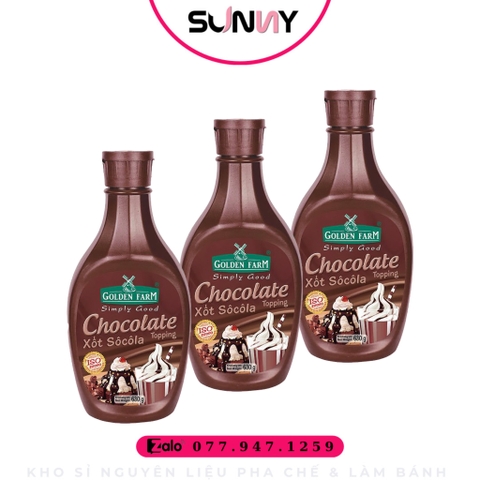 XỐT GOLDEN FARM - SOCOLA ( 630G ) | THÙNG 12 CHAI