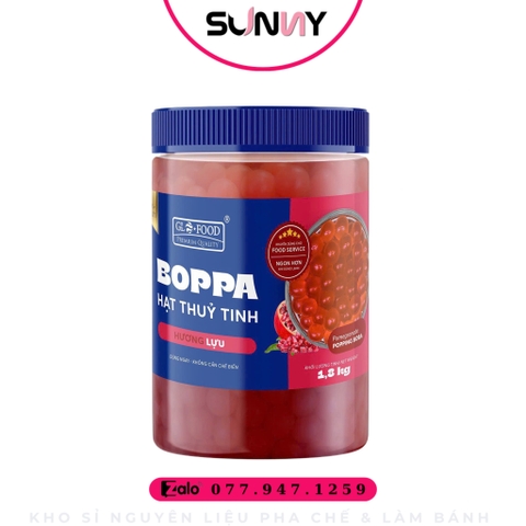 HẠT THỦY TINH GL FOOD - LỰU 1.8KG