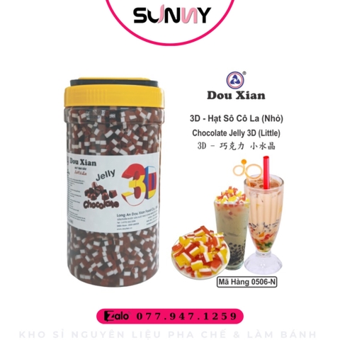 HẠT 3D DOUXIAN HẠT SOCOLA ( NHỎ ) | THÙNG 6 HỘP