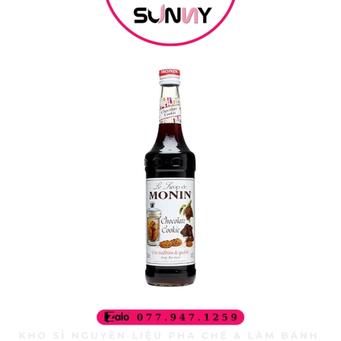 SYRUP MONIN ( 700ML ) - CHOCOLATE COOKIE | THÙNG 6 CHAI