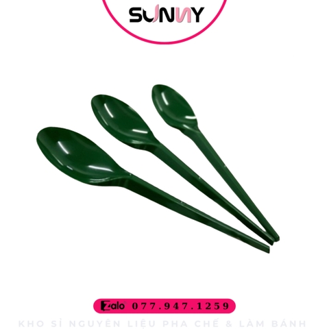 MUỖNG NHỰA - XANH 20CM ( 50C )