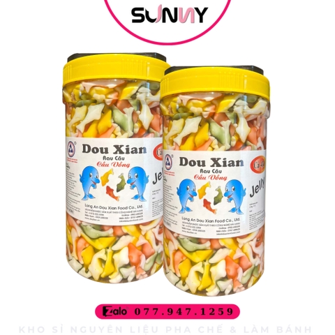 RAU CÂU CÁ DOUXIAN ( 4 MÀU )