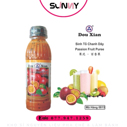 SINH TỐ DOUXIAN ( CHANH DÂY ) | THÙNG 12 CHAI