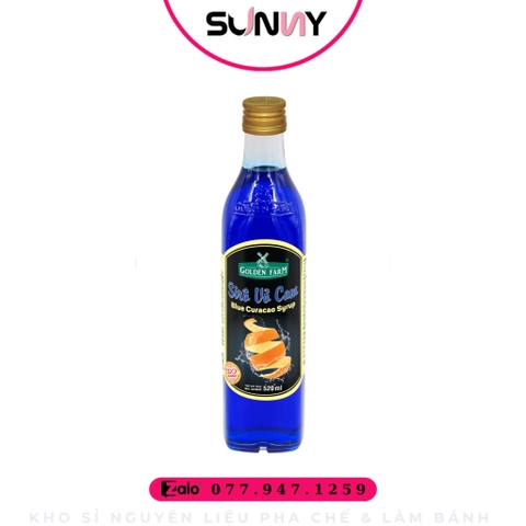 SIRO GOLDEN FARM - VỎ CAM ( 520ML )