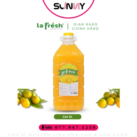 NƯỚC CỐT TẮC - LA FRESH - 5L