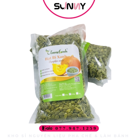 HẠT BÍ XANH CLASSY FOODS ( 100G )