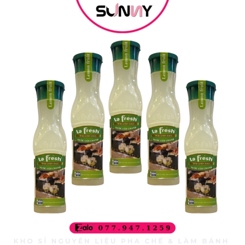 NƯỚC CỐT TRÁI CÂY - LA FRESH - CHANH TƯƠI | THÙNG 12 CHAI