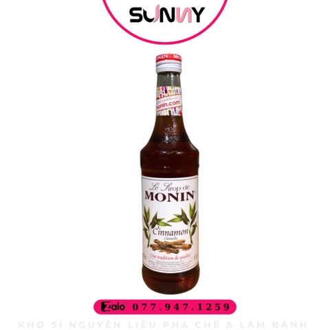 SYRUP MONIN ( 700ML ) - CINNAMON ( QUẾ )