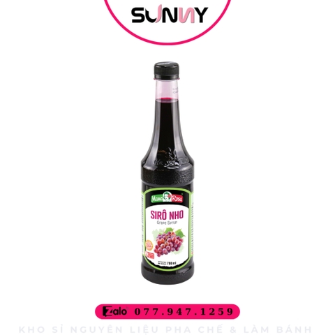 SIRO MAMA ROSA - NHO | THÙNG 12 CHAI