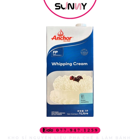 WHIPPING CREAM - ANCHOR | THÙNG 12 HỘP