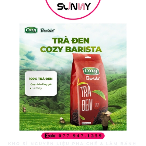 TRÀ COZY BARISTA - ĐEN 11 500G | THÙNG 20 GÓI
