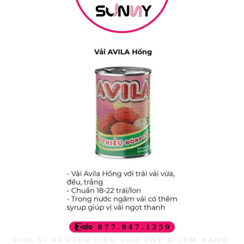 VẢI LON AVILA ( LON HỒNG )