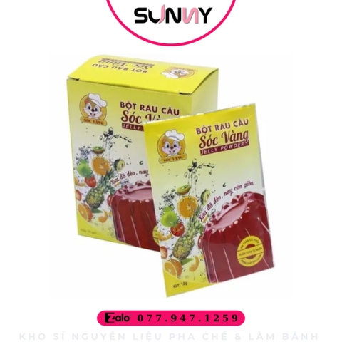 BỘT RAU CÂU SÓC VÀNG