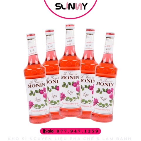SYRUP MONIN ( 700ML ) - ROSE NAT ( HOA HỒNG )