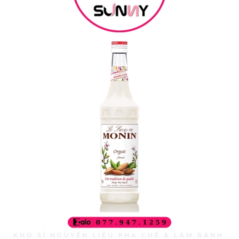 SYRUP MONIN ( 700ML ) - ALMOND ( HẠNH NHÂN )