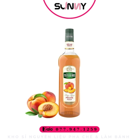 SYRUP PHÁP - TEISSEIRE - ĐÀO