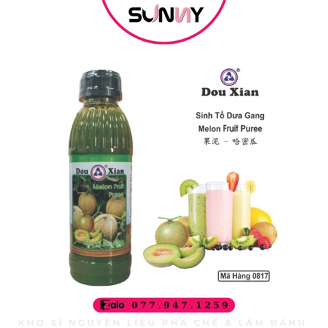 SINH TỐ DOUXIAN ( DƯA LƯỚI ) | THÙNG 12 CHAI