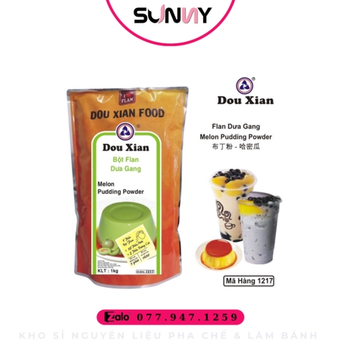 FLAN DOUXIAN ( DƯA GANG ) | THÙNG 12 GÓI