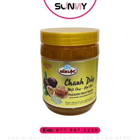 CHANH DÂY MẬT ONG HẠT ĐÁC TẤN LỘC ( HỘP 900G )