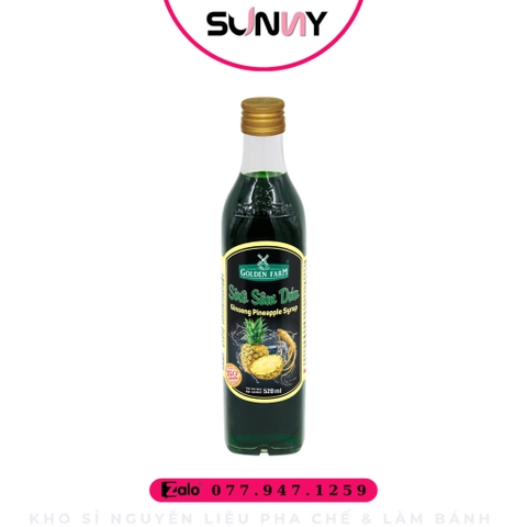 SIRO GOLDEN FARM - SÂM DỨA ( 520ML )
