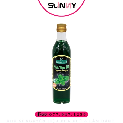 SIRO GOLDEN FARM - BẠC HÀ ( 520ML )